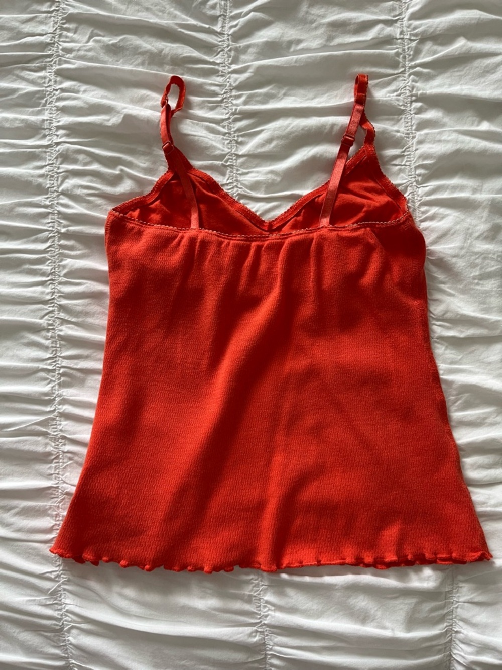 Vintage Lettuce Edge Cami - Picture 2 of 5
